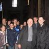 Treffen mit dem Aichacher Stadtprediger Herbert Gugler in der Peterskirche
