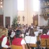 Zu einem furiosen Kirchenkonzert hatte gestern das Kühbacher Jugendblasorchester unter der Leitung von Kammermusiker Hans Rast in die Inchenhofener Wallfahrtskirche geladen.
