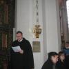 Fr. Emmanuel Andres OSB liest Texte aus dem Johannesevangelium