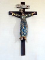 Foto vom Kreuz von St. Wilgefortis