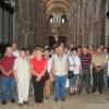 In der romanischen Kirche von Vezelay, der Perle des Burgund: Kanon mit prächtiger Akustik.