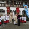 Herzliche Begrüßung durch Msgr. German Fischer