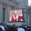 Beim feierlichen Gottesdienst