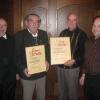 Msgr. German Fischer, Michael Rigl, Alois Dunau, Hans Schweizer