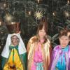 Aussendung der Sternsinger:
Sarah Wagner, Johanna Schrittenlocher, Samuel Sedlmeir