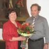 Blumen auch für Frau Maria Lapperger