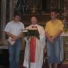 Messfeier in der Basilika S. Maria Maggiore mit den altgedienten treuen Ministranten Heini Schoder und Richard Hartmann