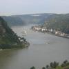 Der Besuch der sagenumwobenen Loreley wurde mit einem herrlichen Blick auf das Rheintal belohnt.