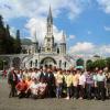 Gruppenbild vor der Rosenkranzbasilika